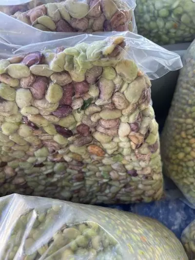 Packaged butterbeans